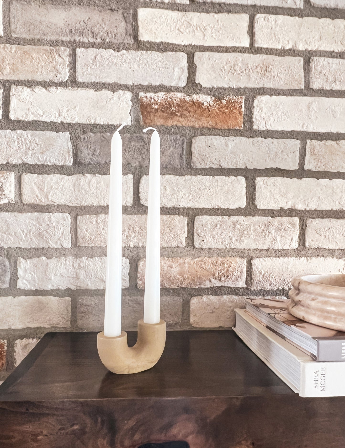 organic-modern-taper-candle-holder-artisanal-concrete-home-decor