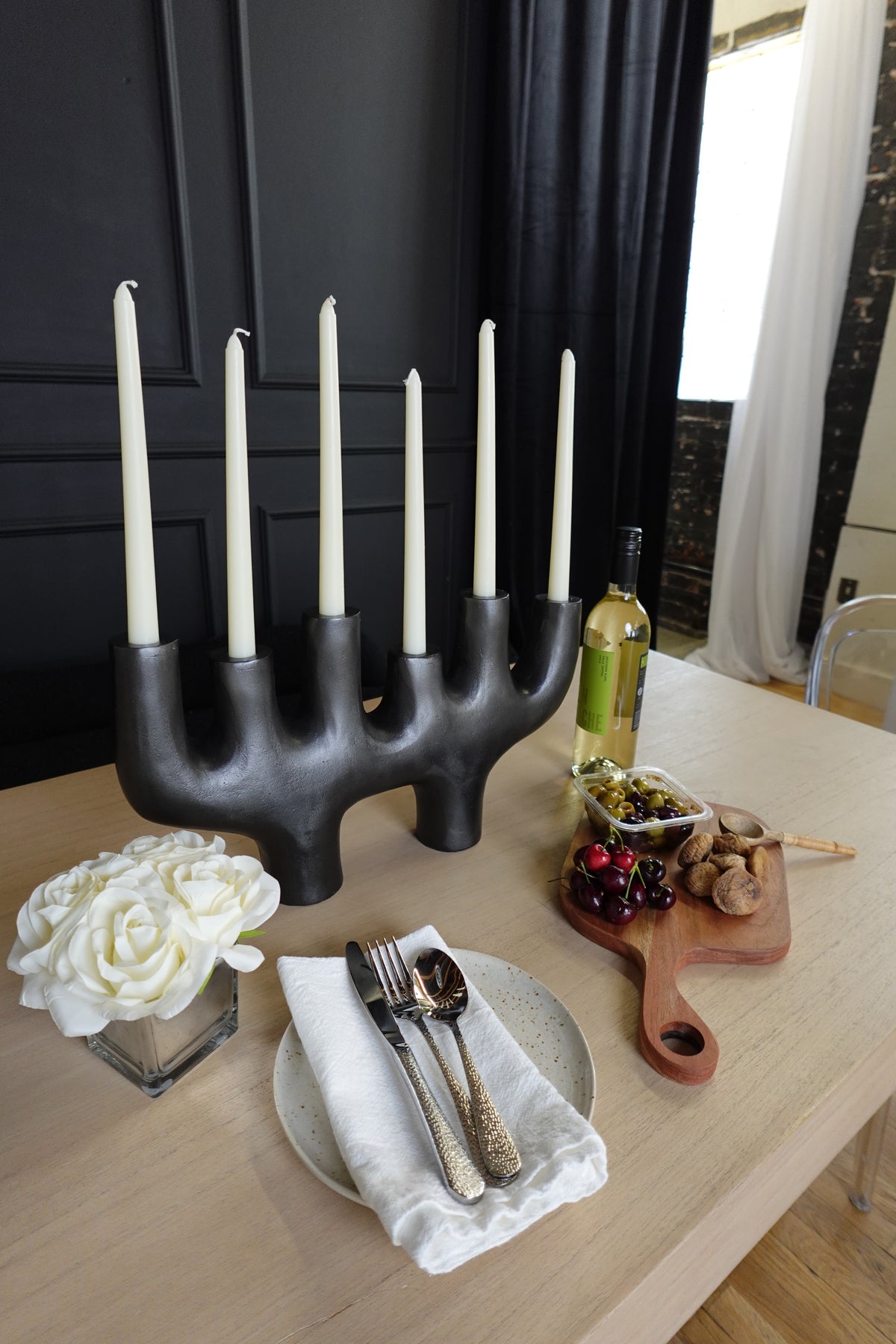 Saguaro Organic Taper Candle Holder