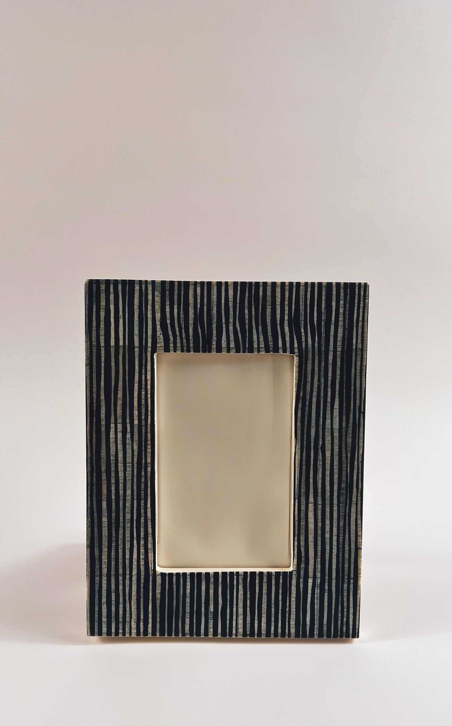 blue-striped-picture-frame-bone-home-decor